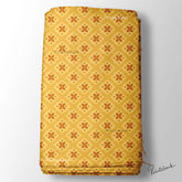 Mustered Yellow Digital Printed Fabric For Lehenga Manufacturer India